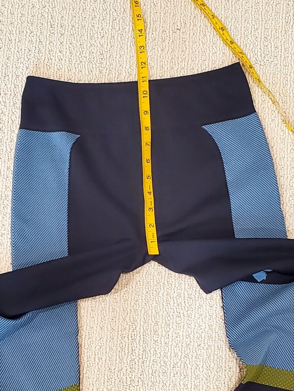 Cotopaxi Debajo Seamless Colorblock Baselayer Tights, Blue, Wm M/L, LIKE NEW - Picture 9 of 15